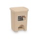 Кошче за боклук Stefanplast 30134 Бежов Пластмаса 6 L (6 броя) Кошче за боклук Stefanplast 30134 Бежов Пластмаса 6 L (6 броя)
