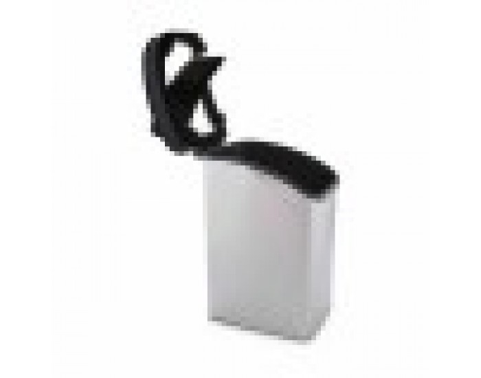 Кошче за боклук Накланящ се Сребрист Пластмаса 12 L (6 броя) Кошче за боклук Накланящ се Сребрист Пластмаса 12 L (6 броя)