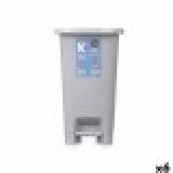 Кошче с педал ABK-142 1 Сив Пластмаса 25 L (6 броя) - Офис
