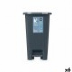 Кошче с педал ABK-142 Антрацит Пластмаса 25 L (6 броя) - Офис