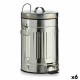 Кошче с педал Сребрист Стомана 7 L (6 броя) Кошче с педал Сребрист Стомана 7 L (6 броя)