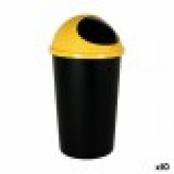 Кошче за Боклук Tontarelli Small hoop Жълт Черен 25 L (10 броя) - Офис