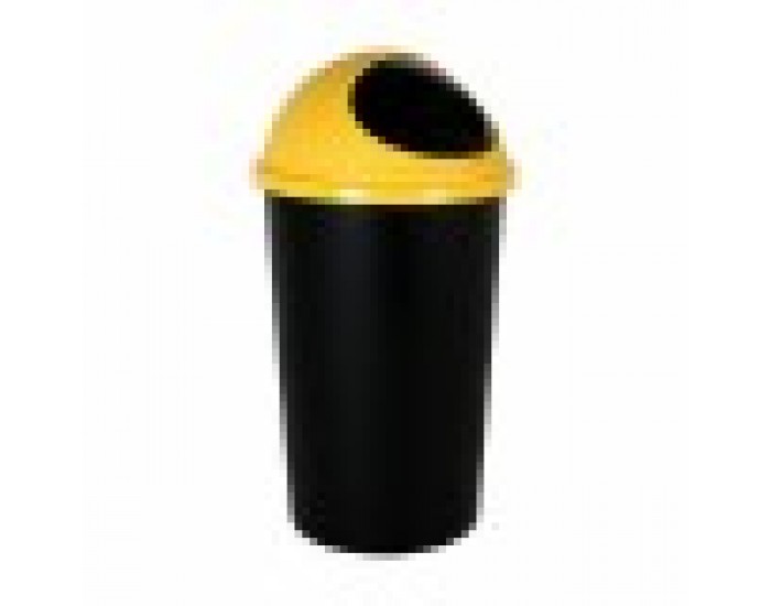 Кошче за Боклук Tontarelli Small hoop Жълт Черен 25 L (10 броя) Кошче за Боклук Tontarelli Small hoop Жълт Черен 25 L (10 броя)