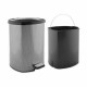 Кошче с педал Тъмно сив Пластмаса 20 L (4 броя) Кошче с педал Тъмно сив Пластмаса 20 L (4 броя)