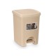 Кошче за боклук Stefanplast 30796 Бежов Пластмаса 20 L (6 броя) Кошче за боклук Stefanplast 30796 Бежов Пластмаса 20 L (6 броя)