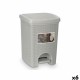 Кошче за боклук Stefanplast 30798 Светло сив Пластмаса 20 L (6 броя) Кошче за боклук Stefanplast 30798 Светло сив Пластмаса 20 L (6 броя)