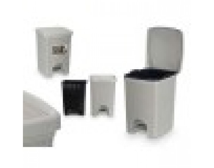 Кошче за боклук Stefanplast 30798 Светло сив Пластмаса 20 L (6 броя) Кошче за боклук Stefanplast 30798 Светло сив Пластмаса 20 L (6 броя)