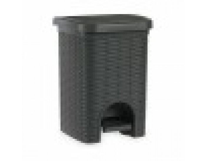 Кошче с педал Stefanplast Elegance Сив Пластмаса 20 L 27 x 39 x 30,5 cm (6 броя) Кошче с педал Stefanplast Elegance Сив Пластмаса 20 L 27 x 39 x 30,5 cm (6 броя)