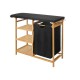 Дъска за гладене Kipit 1443FL BAMBOO Черен Плат Бамбук Дъска за гладене Kipit 1443FL BAMBOO Черен Плат Бамбук