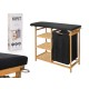 Дъска за гладене Kipit 1443FL BAMBOO Черен Плат Бамбук Дъска за гладене Kipit 1443FL BAMBOO Черен Плат Бамбук