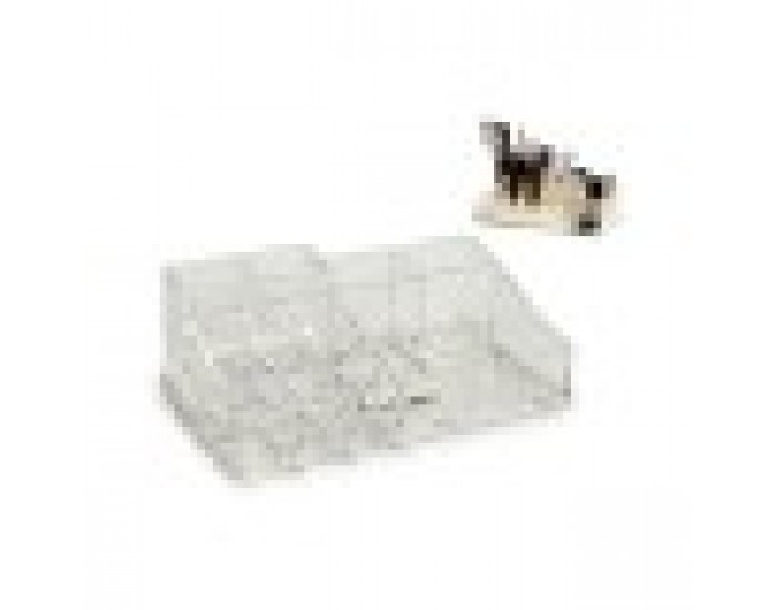 Oрганайзера за гримове Прозрачен