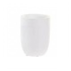 Чаша DKD Home Decor Цимент Бял (8 x 8 x 10,5 cm) - Продукти за баня и WC
