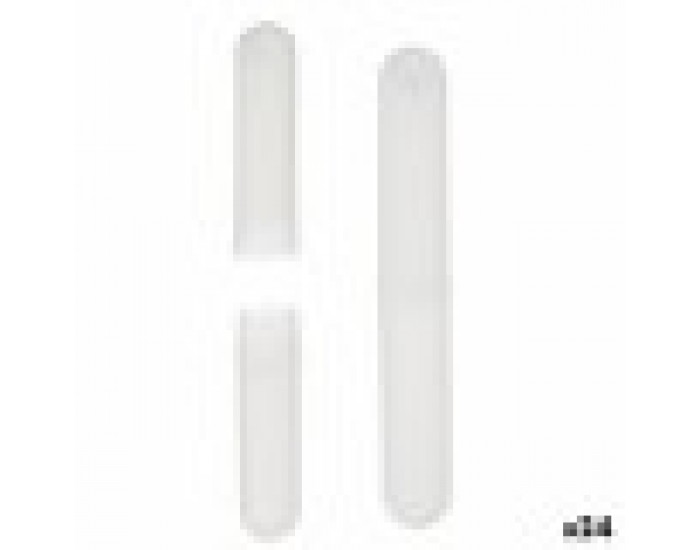 Поставка за четка за зъби Прозрачен полипропилен 20 x 2 x 3 cm (24 броя)