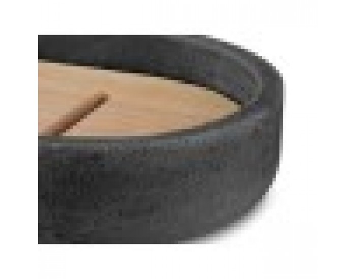 Cапунерка Черен Смола Бамбук 12,5 x 2,5 x 8,5 cm (6 броя)