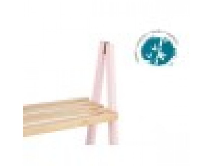 Стелажи за Баня Розов Естествен Бамбук бор 40,3 x 81,5 x 30 cm