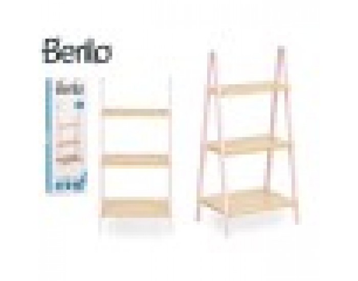 Стелажи за Баня Розов Естествен Бамбук бор 40,3 x 81,5 x 30 cm