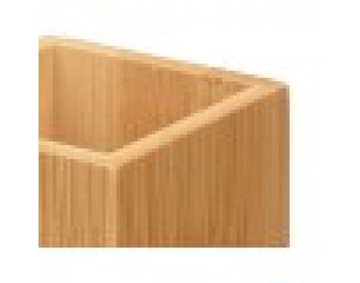 Поставка за четка за зъби Естествен Бамбук Пластмаса 6,8 x 9,7 x 6,8 cm (24 броя)