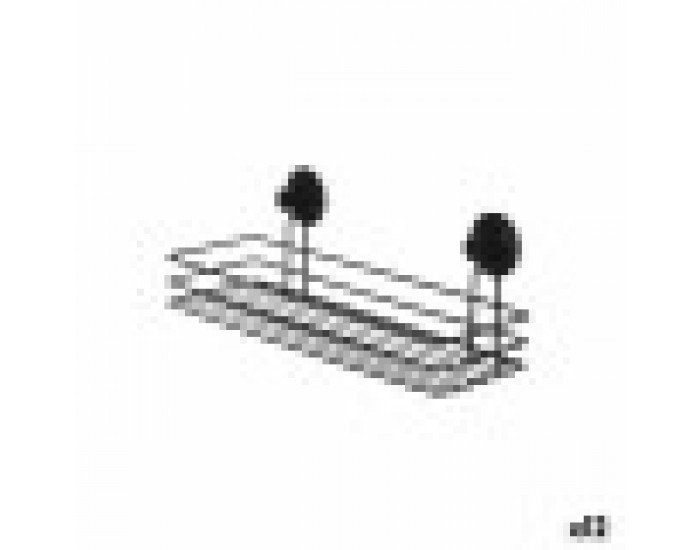 Стойка за Душ Черен Стомана ABS 35 x 13 x 13 cm (12 броя) Стойка за Душ Черен Стомана ABS 35 x 13 x 13 cm (12 броя)