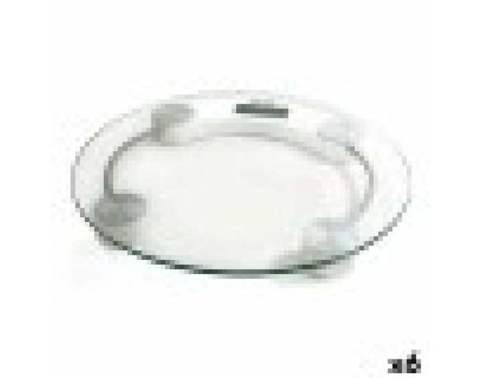 Електронен кантар за баня Basic Home Прозрачен 33 x 3,5 cm (6 броя)