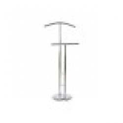 Поставка за дрехи DKD Home Decor Сребрист Метал 48 x 28 x 106 cm - Антре