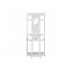 Зала Home ESPRIT Бял Дървен 75 x 31 x 180 cm - Антре