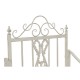 Люлеещ се стол DKD Home Decor Метал Алуминий Бял (63 x 89 x 92 cm)