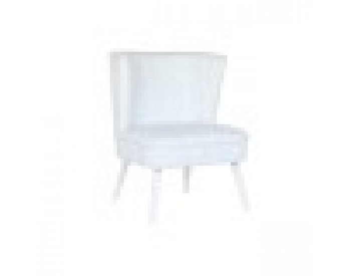 Фотьойл DKD Home Decor 73 x 67 x 85 cm Син Дървен Бял