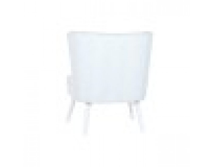 Фотьойл DKD Home Decor 73 x 67 x 85 cm Син Дървен Бял