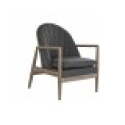 Фотьойл DKD Home Decor Ела полиестер Тъмно сив Модерен (67 x 70 x 89 cm) - Мека мебел