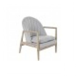Фотьойл DKD Home Decor Естествен Светло сив Ела 68 x 69 x 89 cm - Мека мебел