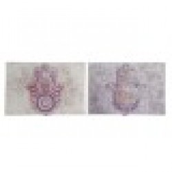Шкаф за ключове DKD Home Decor, Пластно, Сив, Бежов, Дървен, MDF, 46.5 x 6 x 31.5 cm, 2 броя - Шкафове, Витрини, Модулни секции