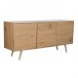 Шкаф DKD Home Decor, Метал, Дървен, MDF, 160 x 45 x 75 cm - Шкафове, Витрини, Модулни секции