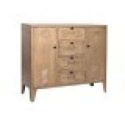 Бюфет Home ESPRIT Златен 100 x 32 x 84 cm - Шкафове, Витрини, Модулни секции
