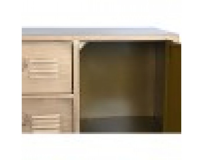 Бюфет Home ESPRIT Златен 100 x 32 x 84 cm