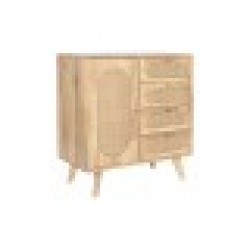 Бюфет DKD Home Decor Естествен Метал каучук 73,5 x 35 x 78 cm - Шкафове, Витрини, Модулни секции