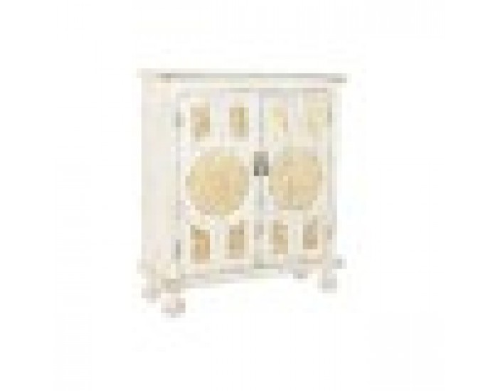Бюфет DKD Home Decor Бял Ела MDF