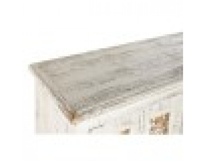 Бюфет DKD Home Decor Бял Ела MDF