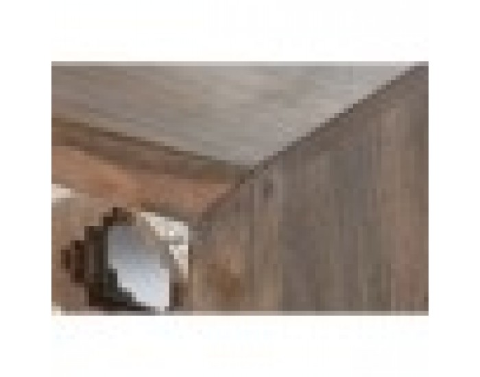 Бюфет Home ESPRIT Кафяв Черен Сребрист 80 x 38 x 80 cm