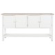 Бюфет DKD Home Decor Бял Ела Дървен MDF 160 x 40 x 86 cm