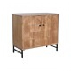 Бюфет Home ESPRIT Кафяв Черен 88 x 40 x 80 cm - Шкафове, Витрини, Модулни секции