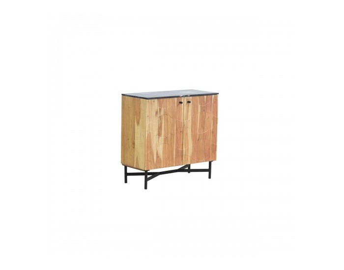 Бюфет Home ESPRIT Черен Естествен Мрамор Aкациево дърво 88 x 40 x 85 cm Бюфет Home ESPRIT Черен Естествен Мрамор Aкациево дърво 88 x 40 x 85 cm
