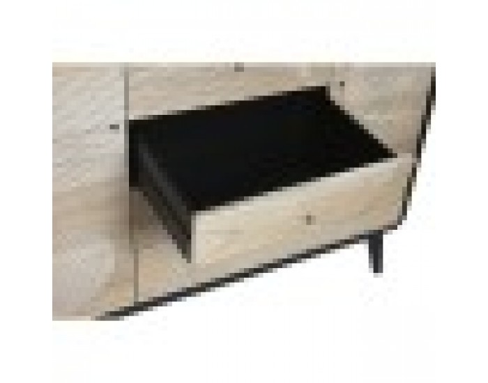 Бюфет DKD Home Decor Черен Дървен (120 x 40 x 90 cm)