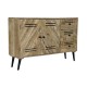 Скрин DKD Home Decor, Черен, Метал, Дърво манго, 140 x 40 x 93 cm Скрин DKD Home Decor, Черен, Метал, Дърво манго, 140 x 40 x 93 cm