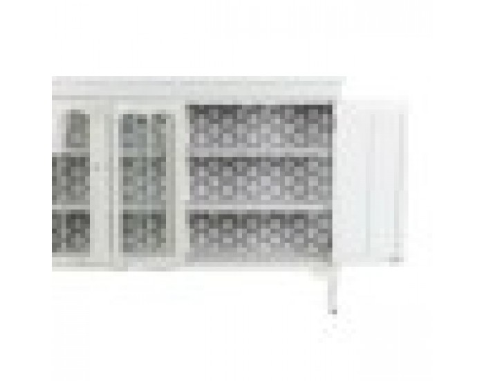 Бюфет DKD Home Decor Бял Кристал Ела 142,5 x 40,5 x 101,5 cm Бюфет DKD Home Decor Бял Кристал Ела 142,5 x 40,5 x 101,5 cm