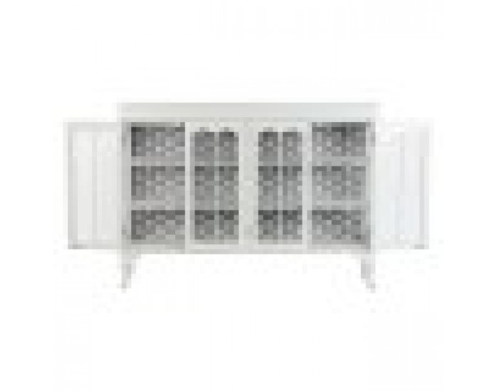 Бюфет DKD Home Decor Бял Кристал Ела 142,5 x 40,5 x 101,5 cm Бюфет DKD Home Decor Бял Кристал Ела 142,5 x 40,5 x 101,5 cm