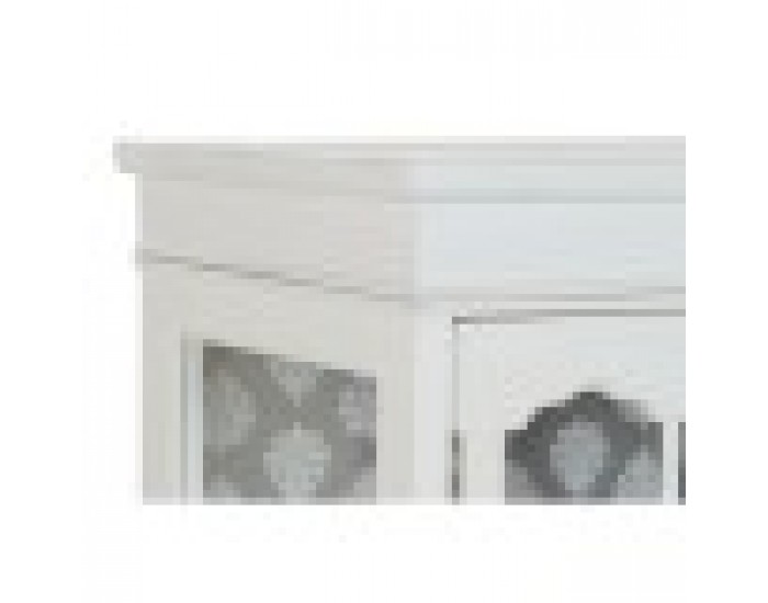 Бюфет DKD Home Decor Бял Кристал Ела 142,5 x 40,5 x 101,5 cm Бюфет DKD Home Decor Бял Кристал Ела 142,5 x 40,5 x 101,5 cm