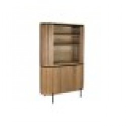 Бюфет Home ESPRIT Естествен 110 x 39 x 172 cm - Шкафове, Витрини, Модулни секции