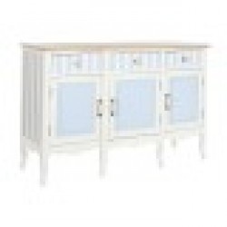 Бюфет DKD Home Decor Бял Небесно синьо (140 x 45 x 90 cm) - Шкафове, Витрини, Модулни секции