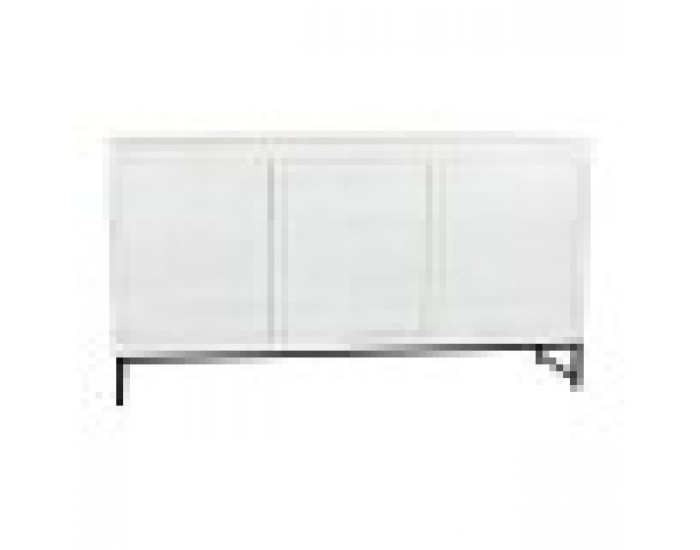 Бюфет DKD Home Decor Бял Метал Дърво манго 150 x 38 x 80 cm Бюфет DKD Home Decor Бял Метал Дърво манго 150 x 38 x 80 cm