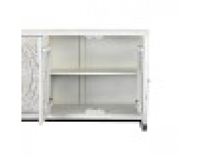 Бюфет DKD Home Decor Бял Метал Дърво манго 150 x 38 x 80 cm Бюфет DKD Home Decor Бял Метал Дърво манго 150 x 38 x 80 cm